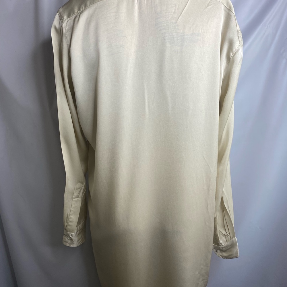 Frank Eileen size XS NWOT silk’s styles mart shirt dress button down women’s - Picture 5 of 12